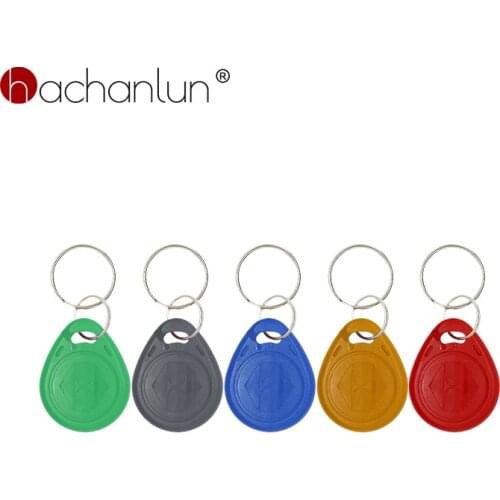 50Pcs 125KHz RFID Tag Multicolor EM4305 T5577 Sticker Keychain Badge Ring 125KHz Tag Port Card Duplicator Badge Copy