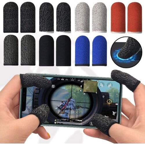 Anti - Sweat Suitable For Mobile Games Electric Race Walking Electronic Game Finger Sleeve Touch Game Finger Sleeve