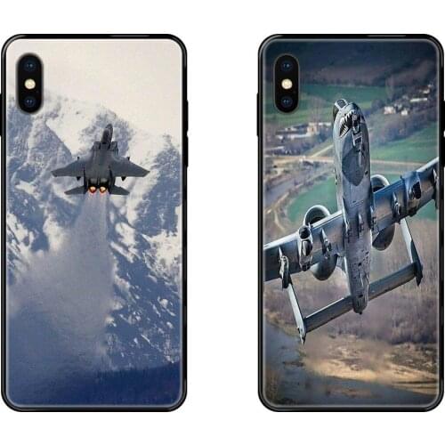 Black Soft TPU Capa Cover Case Choose Fixed Wing Aircraft For Redmi Note 4 5 5A 6 7 8 8T 9 9S Pro Max