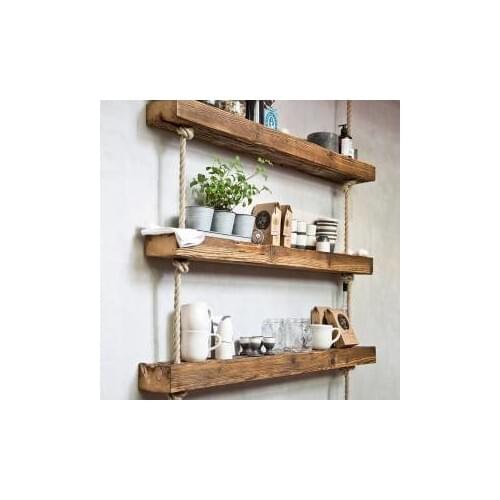 Wooden Cart Design Solid Hand İşcilikli Rack