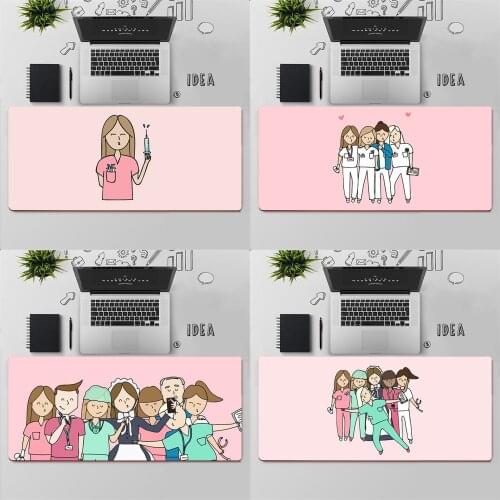 Gaming Mouse Pad Large Mouse Pad PC Gamer Computer Mouse Mat Doctor Nurse Medical Medicine Health Big Mousepad Keyboard Desk Mat