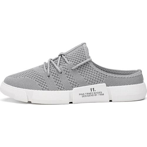 Summer mesh mens shoes, light sports shoes, mens fashion casual walking shoes, breathable designer mens trendy shoes
