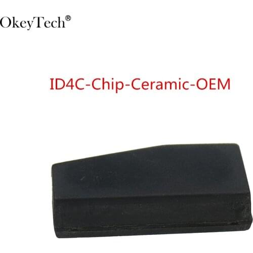Okeytech 10Pcs/lot Transponder Chip ID4C Remote Car Key Chip ID4C Carbon For Toyota For Ford Transponder Chip Free Shipping