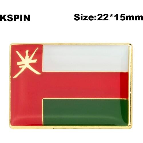 Oman Badge Symbol Pin Metal Badges Decorative Brooch Pins for Clothes Brooch Jewelry XY0750