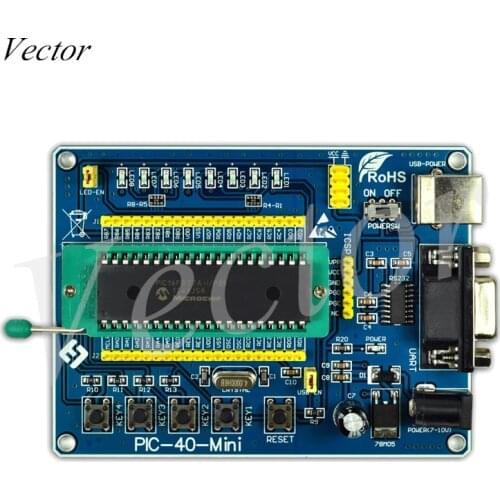 PIC Development Board /PIC Learning Board /PIC-40-MINI with PIC18F4550 Chip USB Development