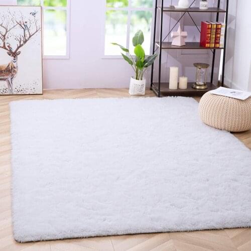 Luxury Fluffy Rug Ultra Soft Shag Rug for Living Room Shaggy Furry Floor Carpet Nursery Rugs Modern Indoor Home Decor Carpet Mat