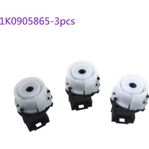 SCJYRXS Qty3 New Ignition Starter Switch for A3 TT R8 Sciocco Golf Eos Rabbit Caddy Leon Toledo Altea 1K0905865 1K0 905 865