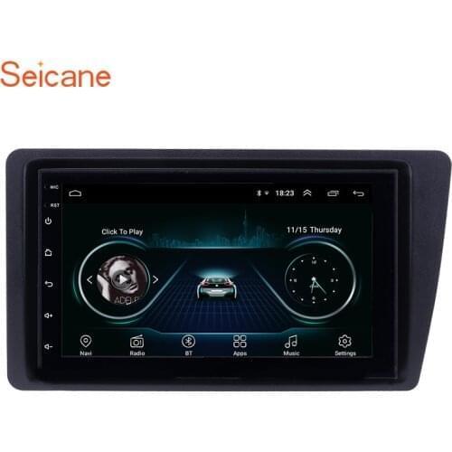 Seicane Android 9.1 Car Radio Head Unit Player For 2001-2005 Honda Civic left hand drive GPS Navigation Support Mirror Link SWC