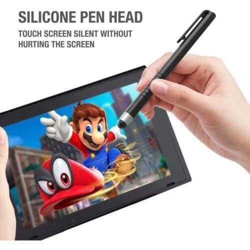 10pcs/lot Silicone Capacitive Touch screen Stylus pen for Nintend Switch NS Console Game Accessories