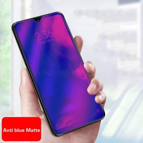 Screen Protector For Xiaomi Redmi Note 9 Pro Max India 9S Anti Blue Matte Frosted Tempered Glass for Redmi Note 8 Pro 7 Pro 8T