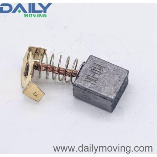 Mobility scooter parts for 4 pole 24VDC motor carbon brush 11mm*18mm#HQ-014 10pcs a pack