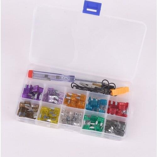 100 Pieces Car Auto Truck Motorcycle APM ATM Mini Blade Fuse 2A-35A