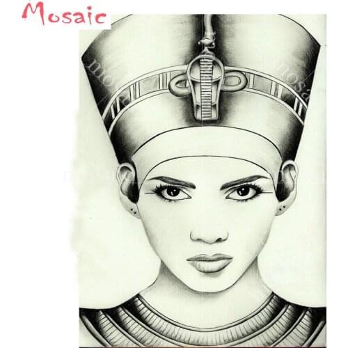 5d diy Diamond Painting egypt woman full square/Round Diamond Mosaic Picture of Rhinestones Embroidery Pattern Photo custom