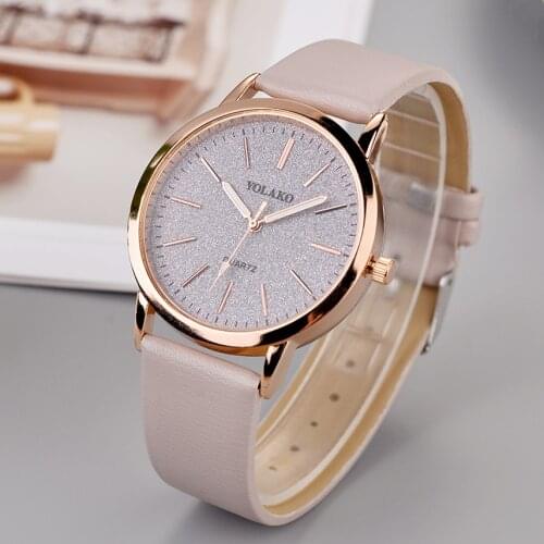 Zegarek Damski Fashion Simple Women Watches Woman Ladies Casual Leather Quartz Watch Woman Clock Relogio Feminino Montre Femme