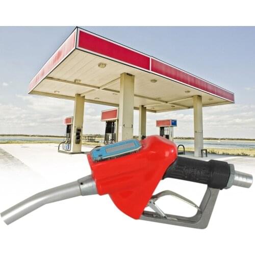 Electronic Metering Fuel Gun Electronic Digital Diesel Gun 1 Inch Turbine Metering Gun Gasoline Diesel Oil Gun