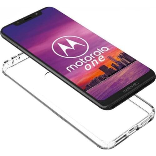 For Motorola Moto C C Plus M X4 Z Z2 Z3 Play One Power Action Vision Phone Bags & Cases over Transparent Shockproof