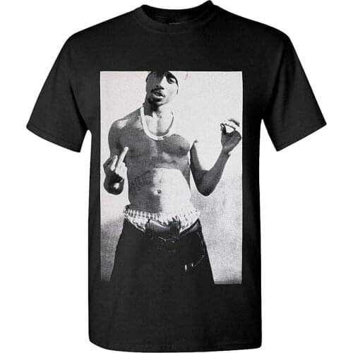 Stranger Things Design T Shirt New Hip Hop Legend Graphic T-Shirt 2pac Thug Life Tshirt Men Cotton Tees Tops Hip Hop