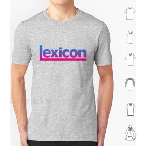 Lexicon 1983 Logo T Shirt Big Size 100% Cotton Lexicon Music Music Tech Reverb Delay Vst Steve Morse Malmsteen Steve Vai Paul