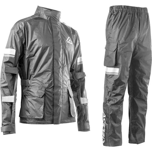 Imported acerbis raincoat rain pants suit split motorcycle riding waterproof thickened long rainproof rainwear