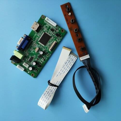 Kit for LTN140HL02-201 monitor Controller board LCD Screen 30pin EDP HD Display 1920x1080 panel HDMI VGA 14" DRIVER LED