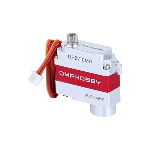 OMPHOBBY M2 V2 RC Helicopter parts Servo set (Red Silver) OSHM2122