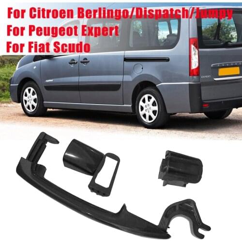9681732188 Car Exterior Door Handles for Citroen Berlingo/Dispatch/Jumpy for Peugeot Expert for Fiat Scudo Sliding Door Handle