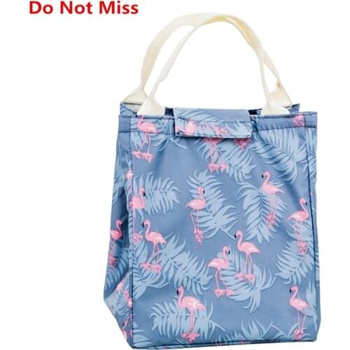 Do Not Miss New Portable Lunch bag Insulation For Women Student Thermal Insulated Picnic Food Cooler Box Tote Storage Ice Bags