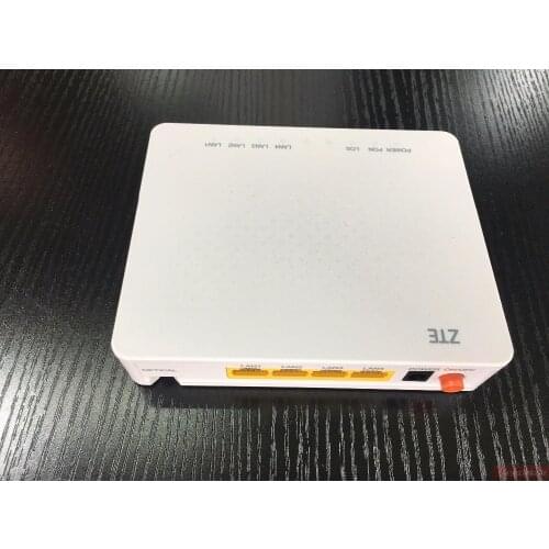 New Optical Network ZTE F600 ONU Router Version 6.0 1GE + 3FE + 1POTS GPON Version Optical Network Terminal English Version