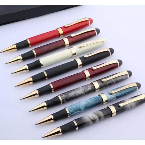 High quality brand JINHAO X450 golden Rollerball Pen white metal gift classic Trim calligraphy signature ink pen jinhao 450