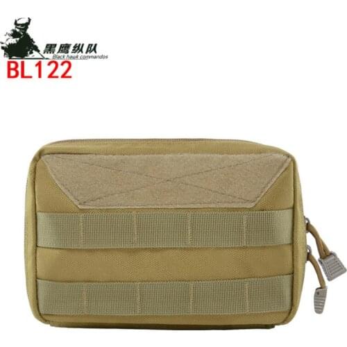 Outdoor multifunctional MOLLE sports waist bag travel first aid medical bag tactical equipment waist bag plug in module bag
