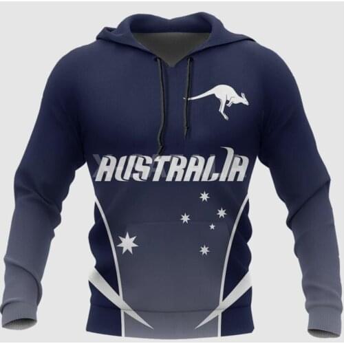 Australia Active Love Country 3D Print XS-7XL Hoodie Man Women Harajuku Outwear Zipper Pullover Sweatshirt Casual Unisex-9