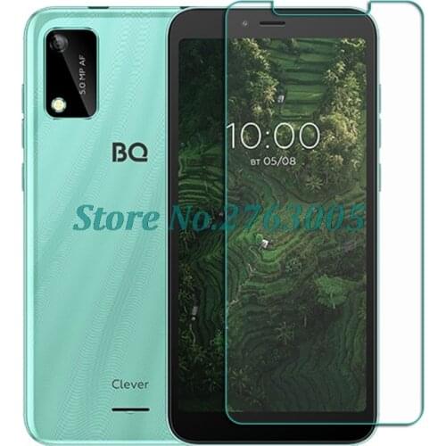 Tempered Glass For BQ 5745L Clever 5.7" BQ5745L Protective Film Screen Protector Phone Cover