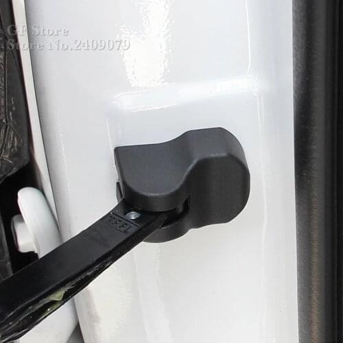 4pcs/lot Car styling Door Check Arm Protection Cover For KIA RIO CERATO QUORIS Optima Sportage K2 K3 K3S K4 K5 KX3 KX5 CEED