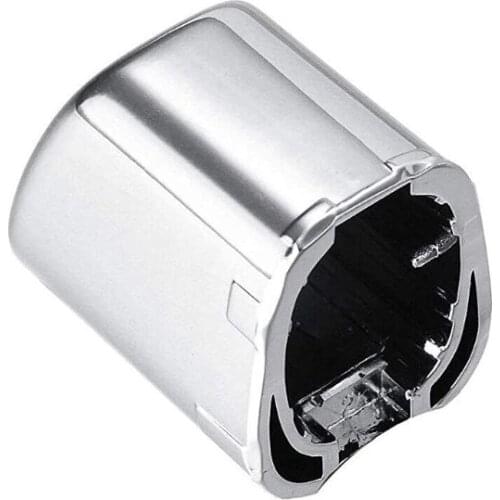 1pc Car Handbrake Lever Parking Button Cover Chrome Decoration Shell Car Styling E7CA