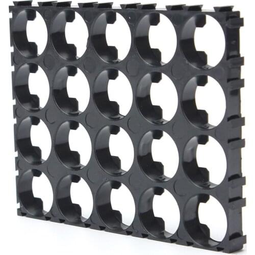 20/30/40/50 Pcs 4x5 Cell 18650 Batteries Spacer Holders Radiating Shell Plastic Bracket PUO88
