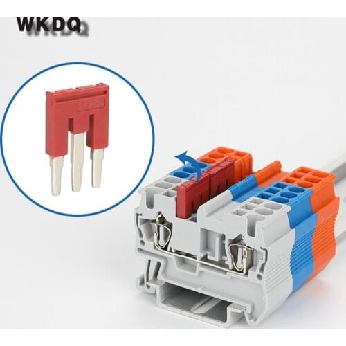 Jumper 20Pcs FBS 3-5 PLUG IN bridge for ST DIN Rail Terminal Blocks L14.2/H22.8/W3.1 mm