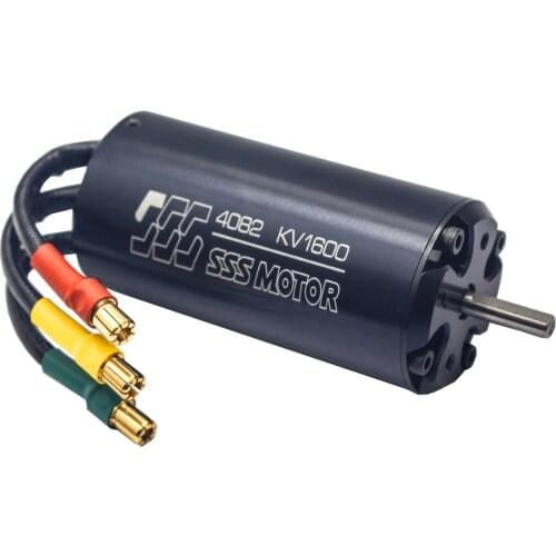 SSS 4082 1600KV/2000KV Brushless Motor 5000W 4082mm 1/8 for car Boat