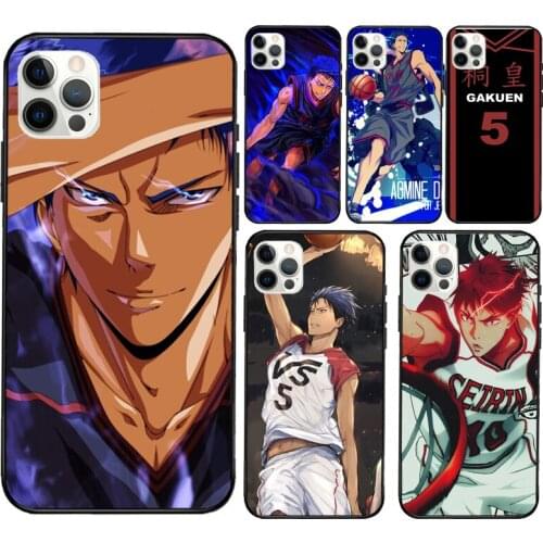 Kuroko No Basket Anime Aomine Daiki Case For iPhone X XR XS Max 7 8 Plus SE 2020 12 Mini 11 Pro Max Soft Phone Cover Coque