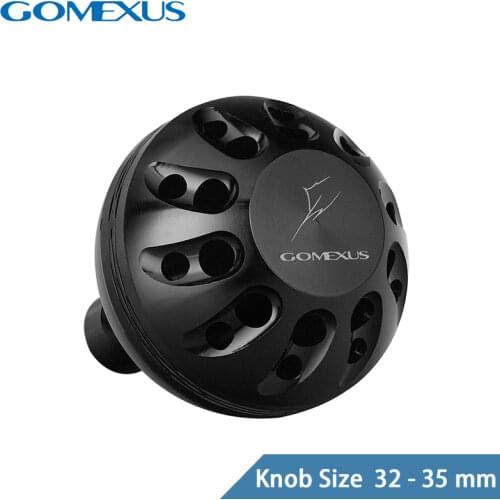Gomexus Reel Handle Knob 32mm For Shimano Stradic FI Vanquish 1000 - 3000 Daiwa Certate Direct BG Penn Battle Drill