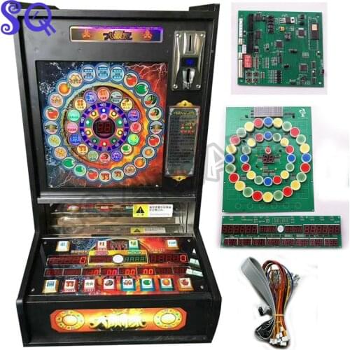 Free shipping Casino game board slot PCB mario game board with acrylic and wiring harness Coin Operated mario slot machine kits