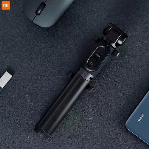2021 new Xiaomi Mijia Mi Zoom Tripod Selfie Sticks with bluetooth Remote Foldable Extendable Monopod for iOS Android