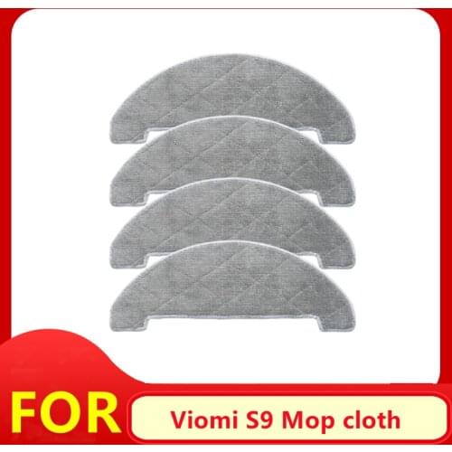 Original Microfiber Mop Cloths Parts For XIAOMI VIOMI S9 Robot Vacuum Cleaner Mopping Cloth Replace Accessories