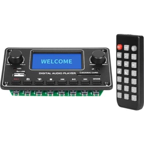 P8DC USB/SD/BT/FM/MP3 Player Decoder Board Bluetooth-compatible Music Player Module Digital Player