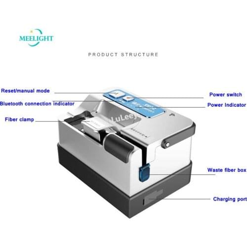 1set precision electric cutter durable built in lithium battery Bluetooth cutter SF-10 Optical Fiber cleaver