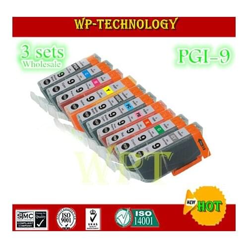 30PK Compatible ink cartridges suit for PGI9 , PGI-9 suit for Canon MX7600 IX7000 Pro9500 ,30PCS/lot