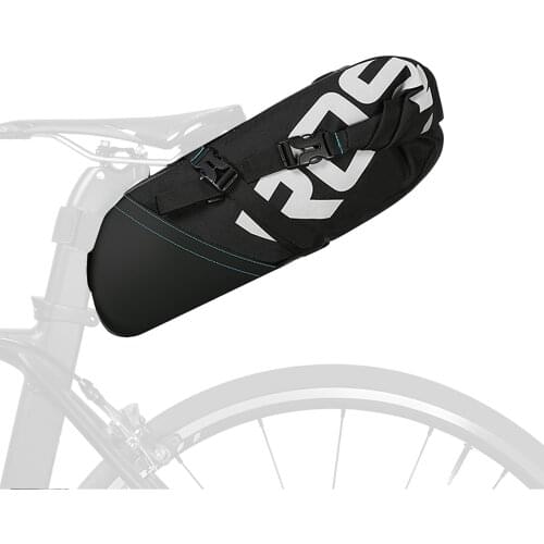 ROSWHEEL 8L Bicycle Seatpost Bag Bike Saddle Seat Storage Pannier Cycling MTB Road Rear Pack Water tight Extendable