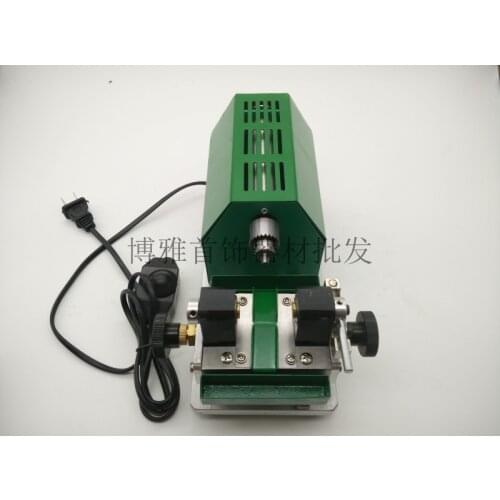 Free shipping 220V 6000rpm Crafts Jewelry Pearl Drilling (Holing )Machine with 7pcs Tungsten Steel Pearl Driller Holing Machine