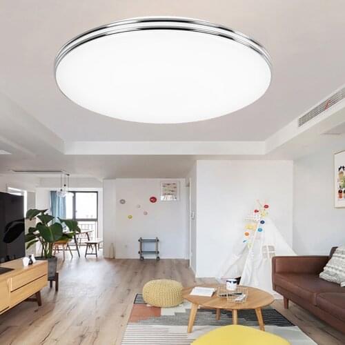 12W 18W 24W 36W LED Ceiling Lights with Optical Lens, Body with Double Siler Wire Modern Design For Home Office Hotel Library