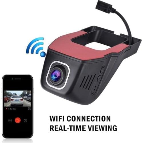 Dash Cam 1080P WiFi Car DVR 170 Degrees Video Recorder Full HD Night Version Camera With G-sensor 24Hour Parking Monitor videcam