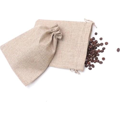 Drawstring Jewelry Gift Packaging Bag Earing Necklace Ornament Storage 20*30cm Burlap Gift Make Up Cosmetic Favor Package Sacks